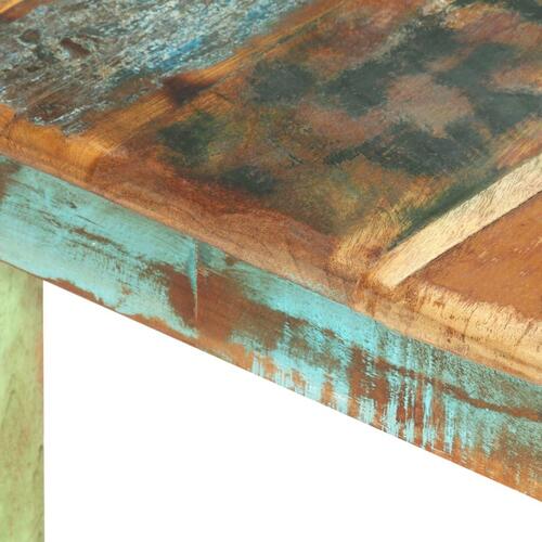 Spisebord 160x80x76 cm massivt genbrugstræ