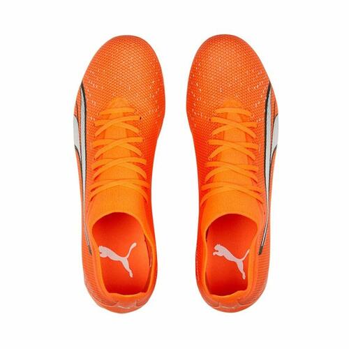 Voksen fodboldstøvler Puma Ultra Match Mg Orange Unisex 44