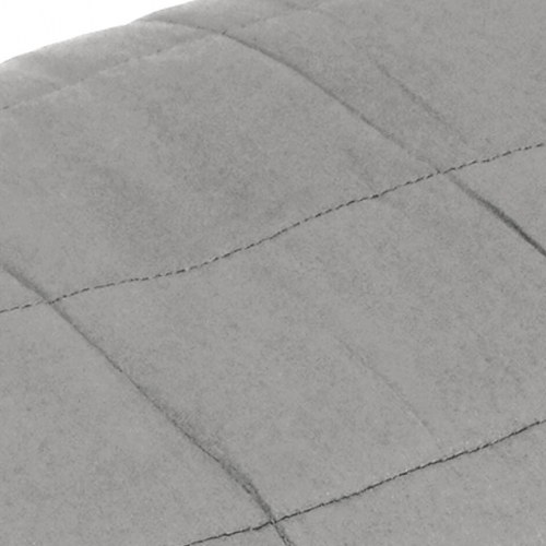 Tyngdetæppe 200 × 225 cm - 9 kg, grå bomuld