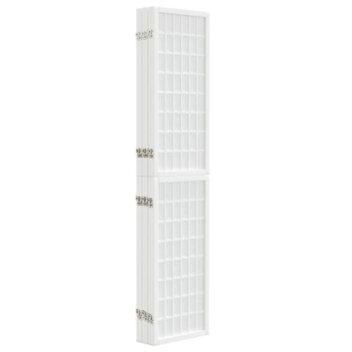 6-panels rumdeler 240x170 cm foldbar japansk stil hvid