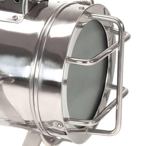 Gulvlampe med trefod 69 cm massivt mangotræ sort