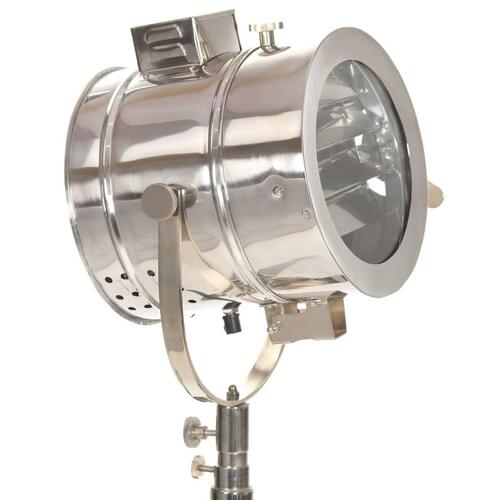 Gulvlampe med trefod 165 cm massivt mangotræ