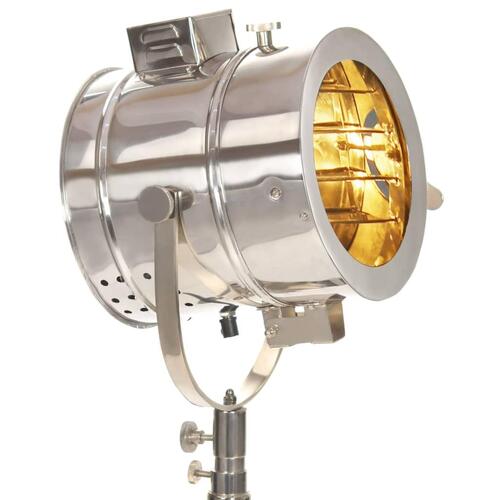Gulvlampe med trefod 165 cm massivt mangotræ