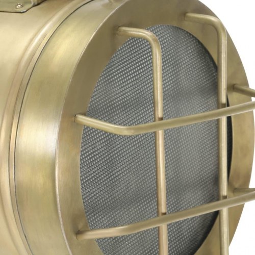 Gulvlampe med trefod 165 cm massivt mangotræ