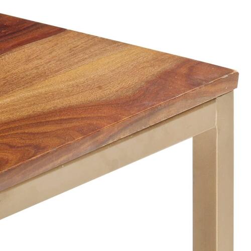 Sofabord 120x60x40 cm massivt sheeshamtræ