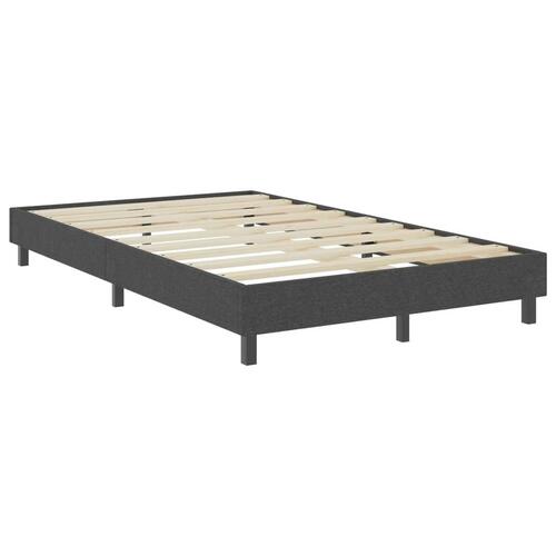 Sengestel til madras 120x200 cm stof grå