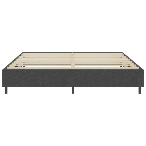 Sengestel til madras 200x200 cm stof grå