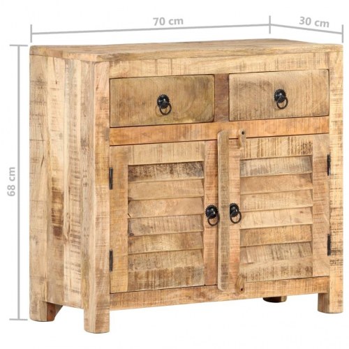 Skænk 70x30x68 cm massivt mangotræ