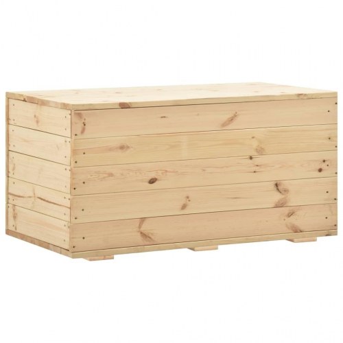 Opbevaringskasse 100x54x50,7 cm massivt fyrretræ