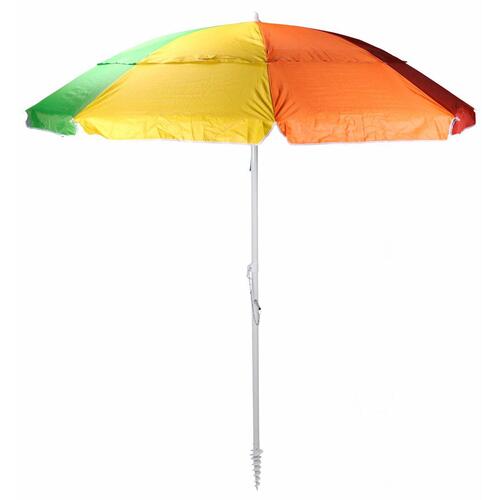 Parasol Strand Artikuleret Multifarvet Ø 220 cm