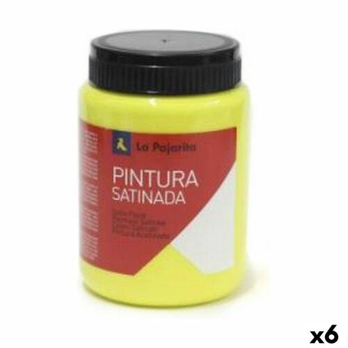 Tempera La Pajarita Lemon L-01 6 Dele Satin finish Skole Gul