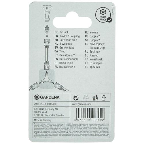 Stik Gardena 2934-20 1/2 "- 3/4 "