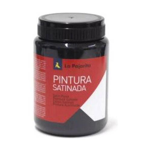 Tempera La Pajarita L-22 Sort Satin finish Skole (35 ml) (6 enheder)