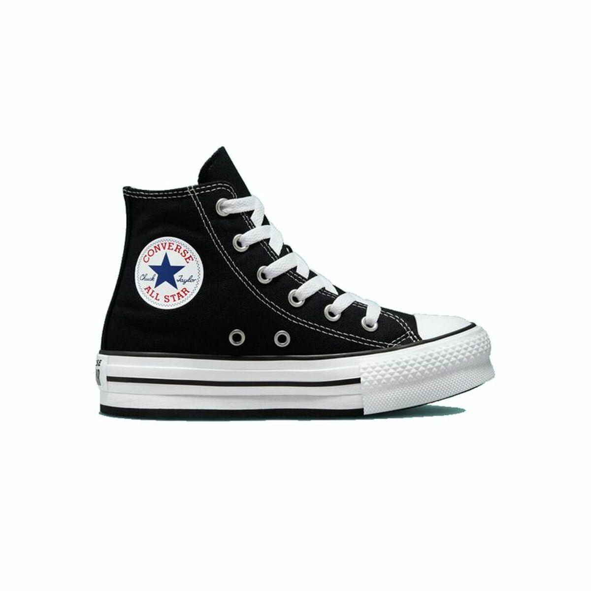 Sportssko til børn Converse Chuck Taylor All Star Lift Platform Sort 34