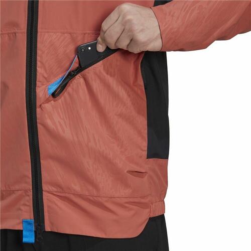 Sportsjakke til Mænd Adidas Utilitas Rød Orange M