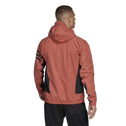 Sportsjakke til Mænd Adidas Utilitas Rød Orange M