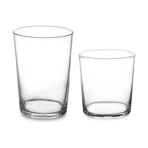 Glassæt Bistro Gennemsigtig Glas (380 ml) (2 enheder) (510 ml)