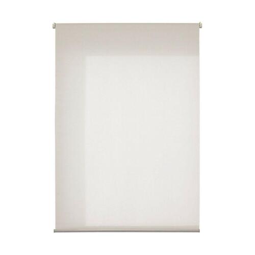 Rullegardiner 120 x 180 cm Polyester Flødefarvet Plastik (6 enheder)