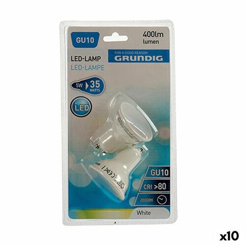 LED-lampe Grundig 6400 K Hvid 5 W GU10 400 lm (5 x 6 x 5 cm) (10 enheder)