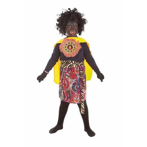 Kostume til børn Afrikansk mand Jungle (2 enheder) 2-3 år