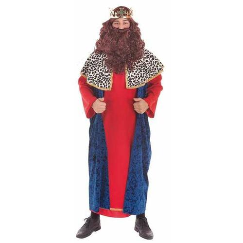 Kostume til voksne Blå Heksekongen XL