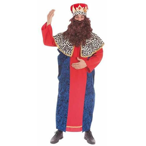 Kostume til voksne Blå Heksekongen XL