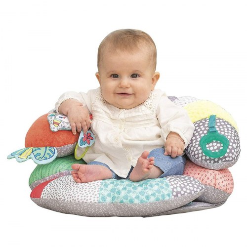 Aktivitetstæppe Infantino Tummy Time 2-i-1 babysupport