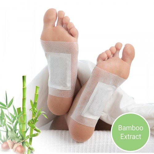 Detox Fod Plastre Bamboo InnovaGoods 10 enheder