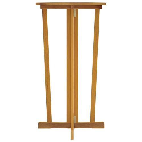 Foldbart barbord 90x65x105 cm massivt teaktræ
