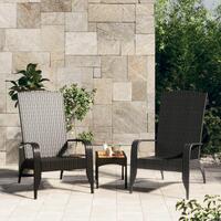 Adirondack-havestol polyrattan sort