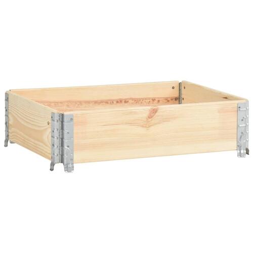 Højbed 60x80 cm massivt fyrretræ