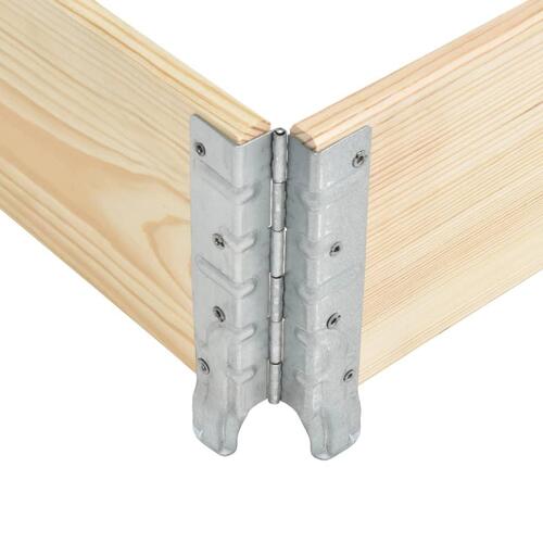 Højbed 60x80 cm massivt fyrretræ