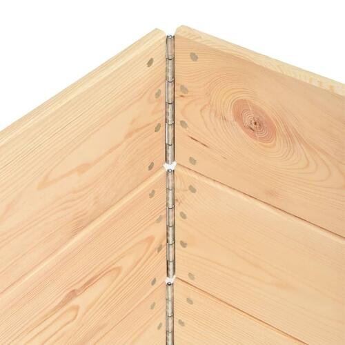 Højbed 3 stk. 60x80 cm massivt fyrretræ