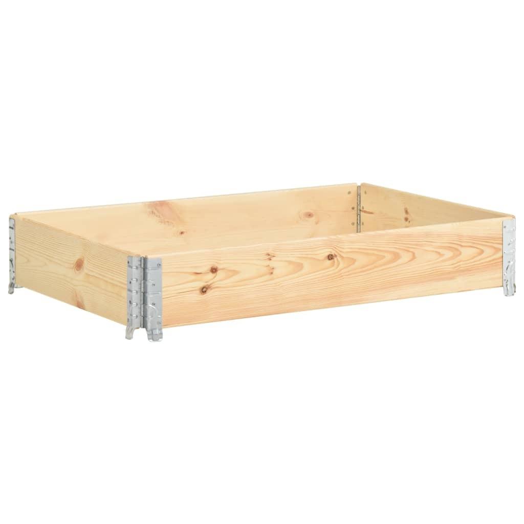 Højbed 80x120 cm massivt fyrretræ