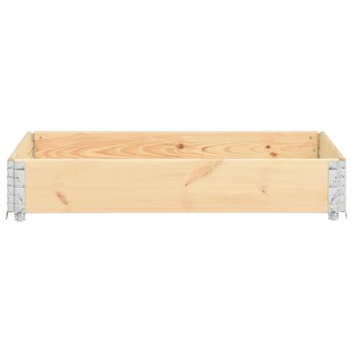 Højbed 80x120 cm massivt fyrretræ