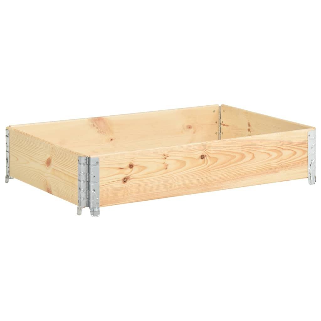 Højbed 50x100 cm massivt fyrretræ