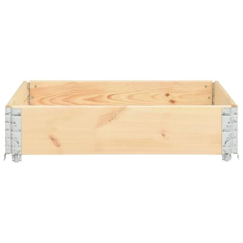 Højbed 100x100 cm massivt fyrretræ