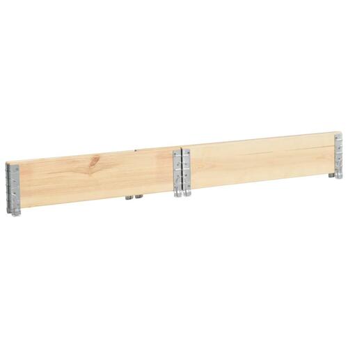 Højbed 100x100 cm massivt fyrretræ