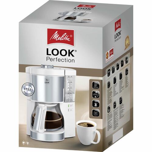 Elektrisk kaffemaskine Melitta SM3590 Hvid 1080 W 1,25 L