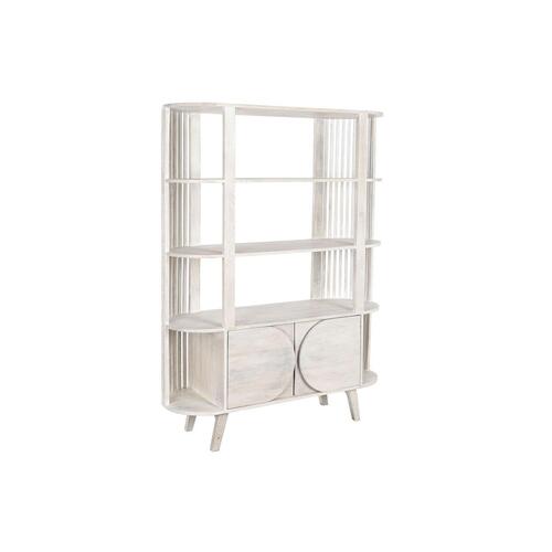 Hylder Hvid Mangotræ 116 x 40 x 160 cm (1)