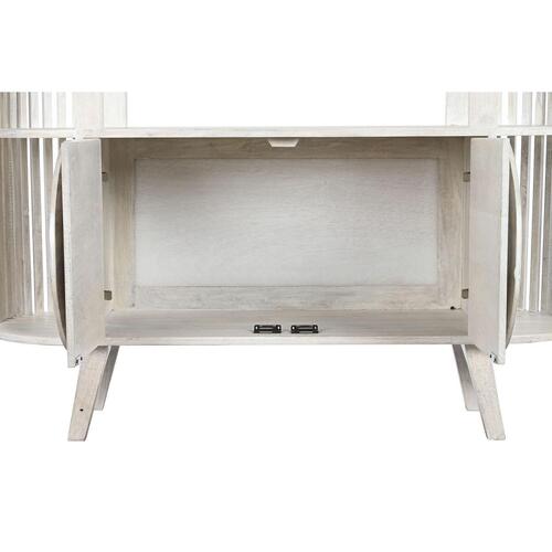 Hylder Hvid Mangotræ 116 x 40 x 160 cm (1)