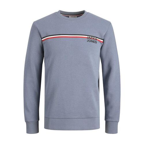 Sweatshirt til Børn Jack & Jones JJATLAS CREW NECK JNR 12232669 Blå 12 år