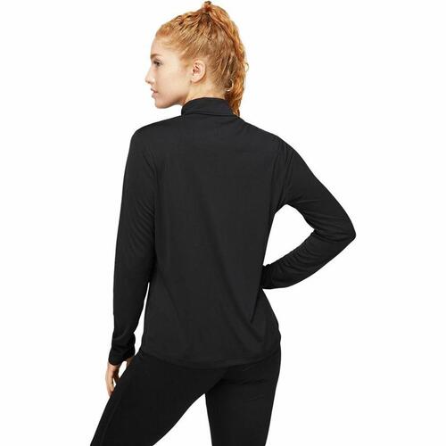 Langærmet T-shirt til Kvinder Asics Sort L