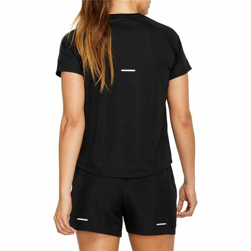 Kortærmet T-shirt til Kvinder Asics Icon SS Sort XS