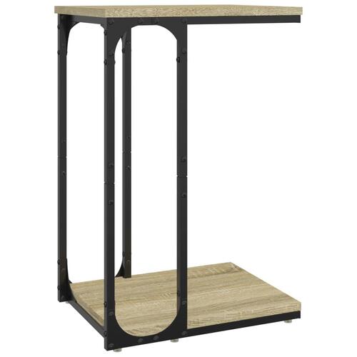 Sidebord 40x30x60 cm konstrueret træ sonoma-eg
