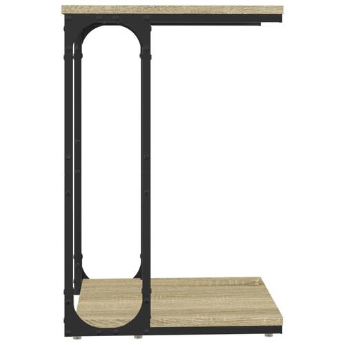 Sidebord 40x30x60 cm konstrueret træ sonoma-eg