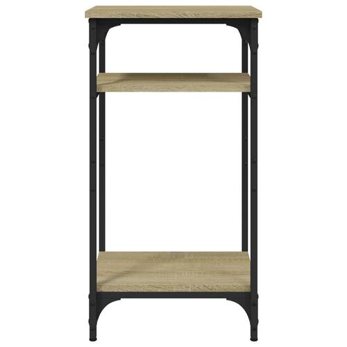 Sidebord 40x30x75 cm konstrueret træ sonoma-eg