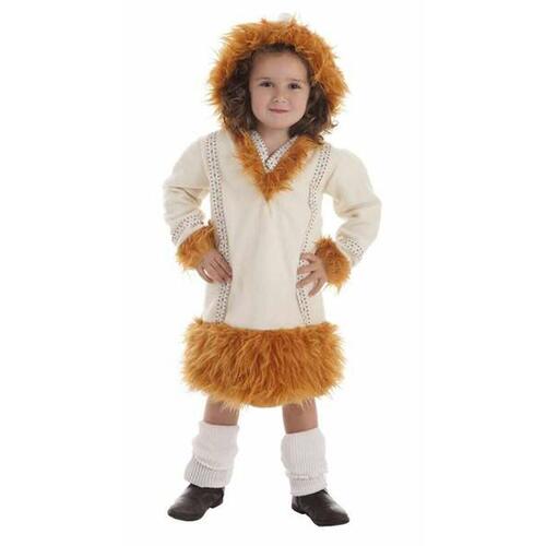 Kostume til børn Nui Eskimo (2 Dele) 2-3 år