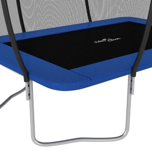 Trampolinsæt 274x183x76 cm 150 kg rektangulær