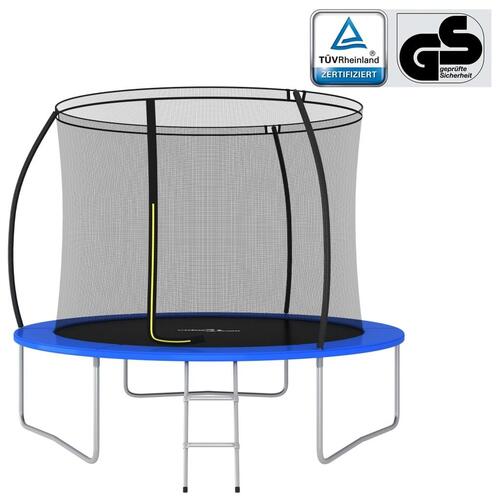 Trampolinsæt 305x76 cm 150 kg rund
